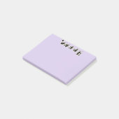 Halloween-Hexen Post-it Klebezettel (angewinkelt)