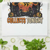 Halloween Hexen Sammlung Humor Geschirrtuch (Gefaltet)