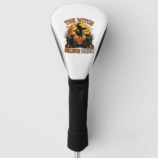 Halloween Hexen Sammlung Humor Golf Headcover (Vorderseite)