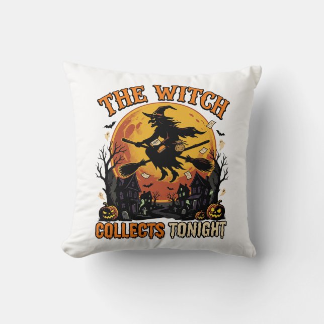 Halloween Hexen Sammlung Humor Kissen (Vorderseite)