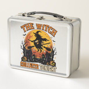 Halloween Hexen Sammlung Humor Metall Brotdose