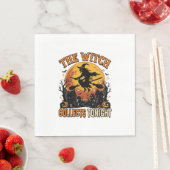 Halloween Hexen Sammlung Humor Serviette (Beispiel)