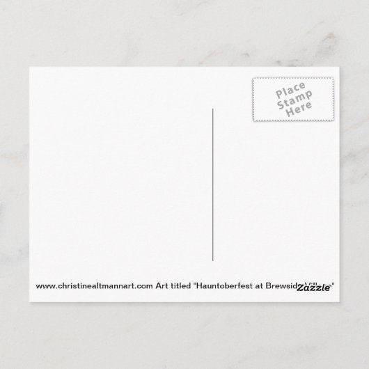 Halloween, Hexen, Schwarz, Katze, heiß, Luftballon Postkarte (Rückseite)