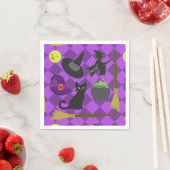 Halloween Hexen Serviette (Beispiel)