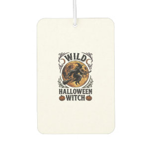 Halloween-Hexen-Shirt Vintage-Besen-Mond-Grafik_1 Autolufterfrischer