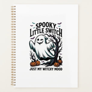 Halloween-Hexen-Shirt Vintage-Geist Humor Design_1 Planer