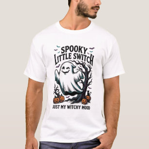 Halloween-Hexen-Shirt Vintage-Geist Humor Design_1 T-Shirt