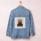 Halloween-Hexen-Shirt Vintage Graviert Coven Nacht Jeansjacke (Hangar)