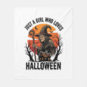 Halloween-Hexen-Shirt Vintage-Gravur-Kostüm-Ar Fleecedecke