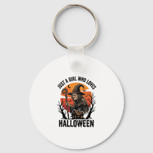 Halloween-Hexen-Shirt Vintage-Gravur-Kostüm-Ar Schlüsselanhänger