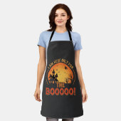 Halloween-Hexen-Spookhaus-Buh-Design_1 Schürze (Getragen)