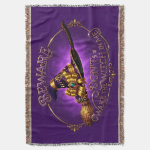 Halloween Hexen Spruch Kuschelige Ganzjahresdecke Decke