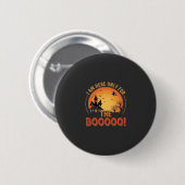 Halloween Hexen Spukhaus Boo Design_1 Button (Vorne & Hinten)