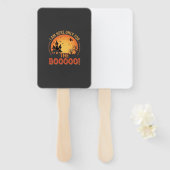Halloween Hexen Spukhaus Boo Design_1 Fächer (Vorne und Hinten)