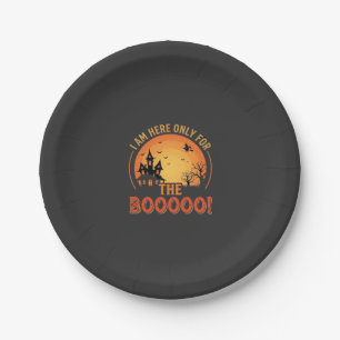 Halloween Hexen Spukhaus Boo Design_1 Pappteller