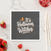 Halloween-Hexen Süße Hexe Zitat Design_1 Serviette (Beispiel)