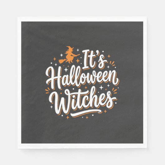 Halloween-Hexen Süße Hexe Zitat Design_1 Serviette (Vorderseite)