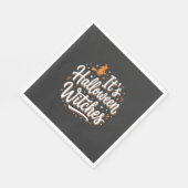 Halloween-Hexen Süße Hexe Zitat Design_1 Serviette (Ecke)