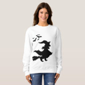 Halloween-Hexen-Sweatshirt Sweatshirt (Vorne ganz)