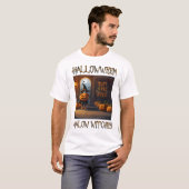 Halloween-Hexen T-Shirt (Vorne ganz)