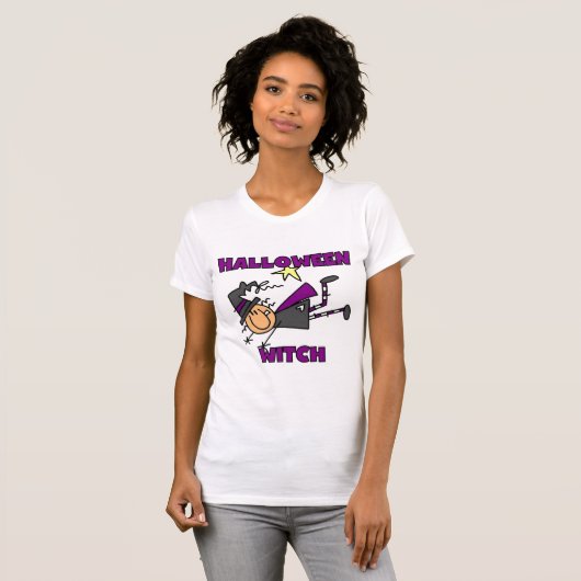 Halloween Hexen T - Shirt und Geschenke (Vorne ganz)
