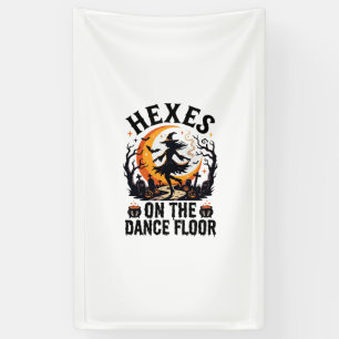 Halloween Hexen Tanz Nacht Banner