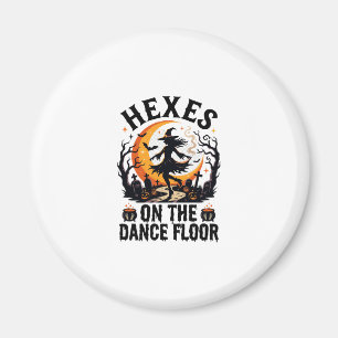 Halloween Hexen Tanz Nacht Magnet