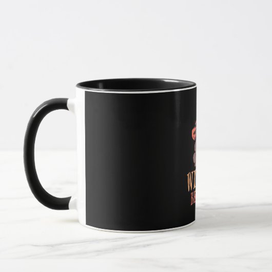 Halloween Hexen Tasse (Links)