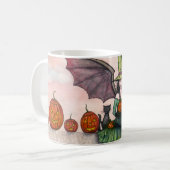 Halloween Hexen Tasse (Vorderseite Links)