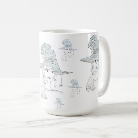 Halloween Hexen-Tasse Kaffeetasse (VorderseiteRechts)