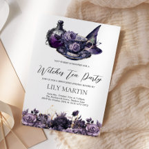 Halloween-Hexen-Teeparty