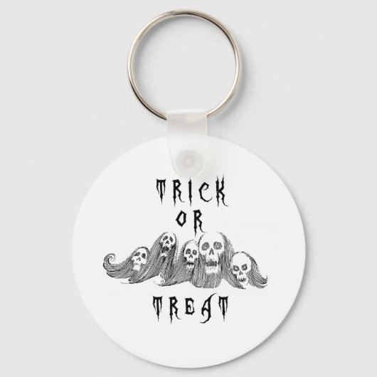 Halloween Hexen Trick oder Treat Schlüsselanhänger (Vorderseite)