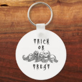 Halloween Hexen Trick oder Treat Schlüsselanhänger (Vorderseite)