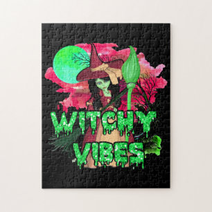 Halloween Hexen-Vibes Puzzle