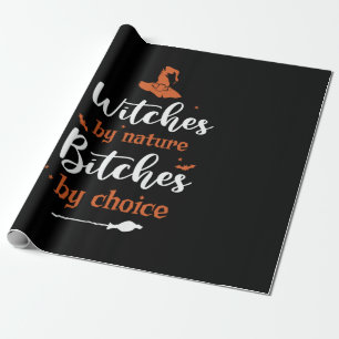 Halloween Hexen von Natur Geburtstag Geschenkpapier