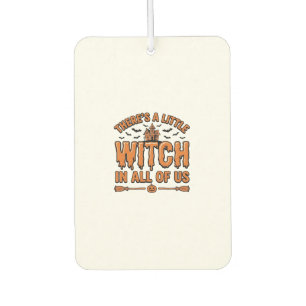 Halloween Hexen Zitat Vintage Vektor Design_1 Autolufterfrischer
