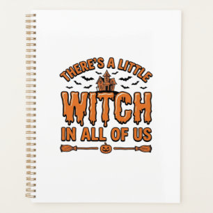 Halloween Hexen Zitat Vintage Vektor Design_1 Planer