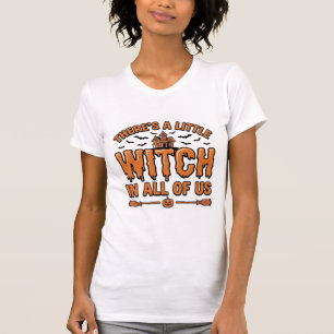 Halloween Hexen Zitat Vintage Vektor Design_1 T-Shirt