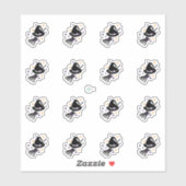 Halloween Hexenbraumplaner Sticker (Blatt)