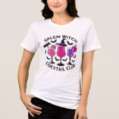 Halloween Hexencocktail Club Drinks Tri-Blend Shirt (Vorderseite)