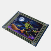 Halloween/Hexendoormat Fußmatte (Schrägansicht)