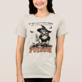 Halloween Hexengebäck - Witziges Giftangebot Tri-Blend Shirt (Vorderseite)
