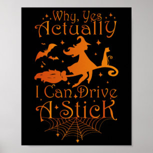 Halloween Hexengeschenke Warum ja eigentlich kann Poster