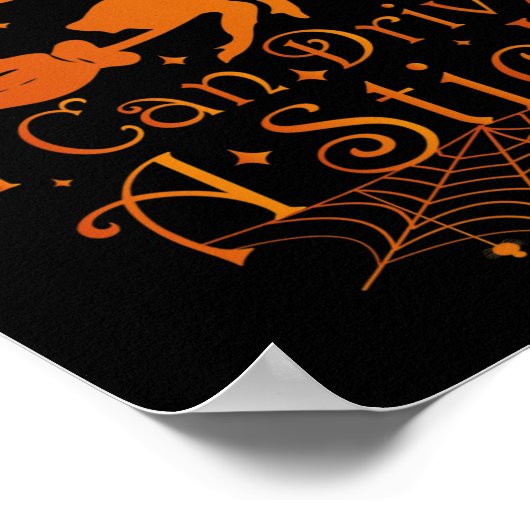 Halloween Hexengeschenke Warum ja eigentlich kann  Poster (Ecke)