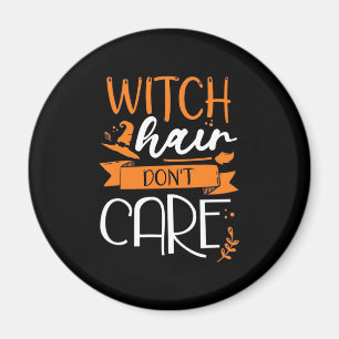 Halloween Hexenhaar nicht kalken Magnet