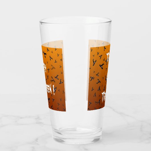 Halloween Hexenhats Glas (Links)
