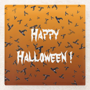 Halloween Hexenhats Glasuntersetzer