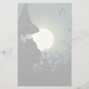 Halloween: Hexenhaus Briefpapier