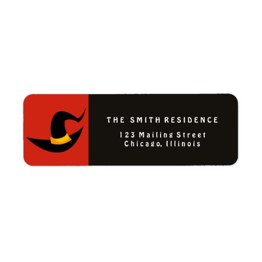 Halloween-Hexenhut (Vorne)