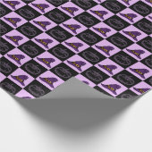 Halloween Hexenhut Pumpkin-Gesichtspunkt Spooky Mu Geschenkpapier (Ecke)